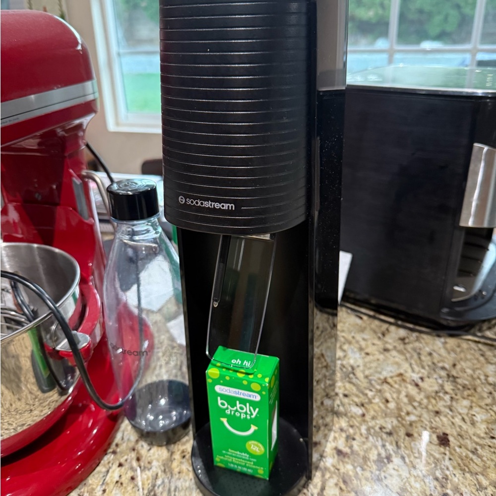 SodaStream Black Sparkling Water Maker